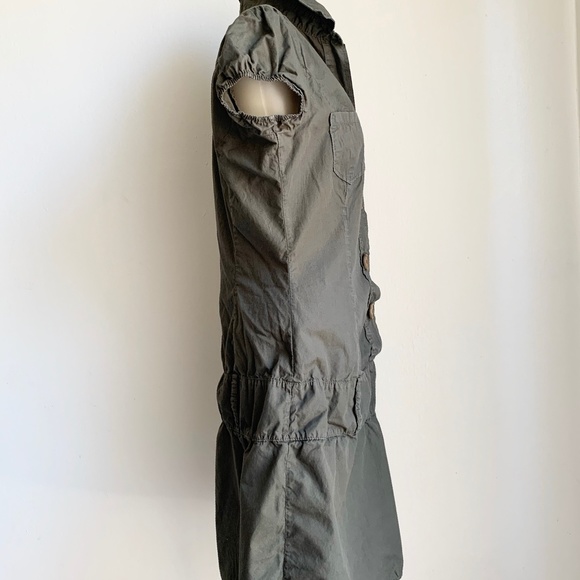 United Colors of Benetton Olive Green Short Dress - Picture 3 of 7